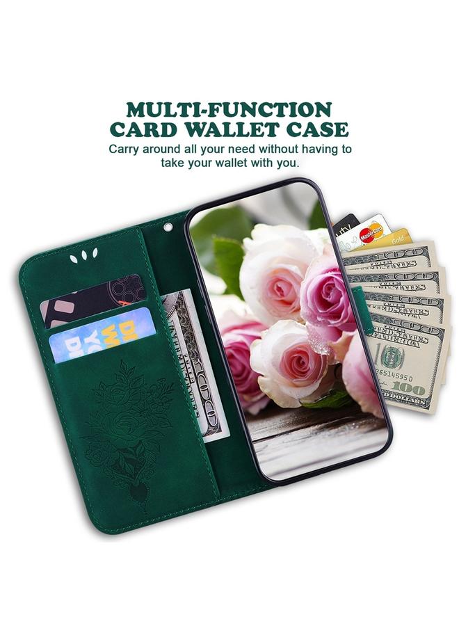 Zaboon Case For Infinix Note 40 5G Butterfly Rose Embossed Leather Phone Case - Image 5