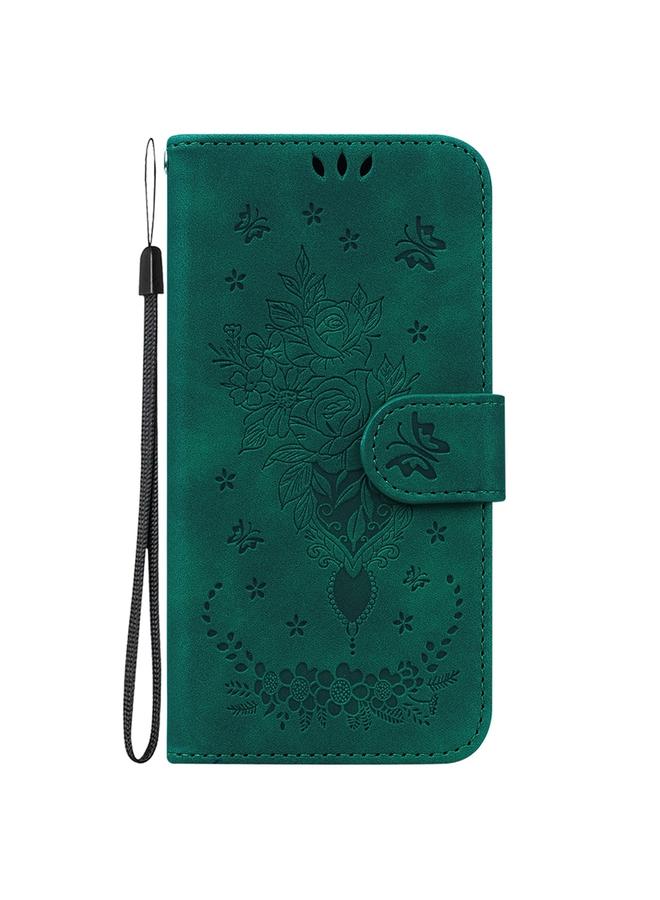 Zaboon Case For Infinix Note 40 5G Butterfly Rose Embossed Leather Phone Case - Image 3