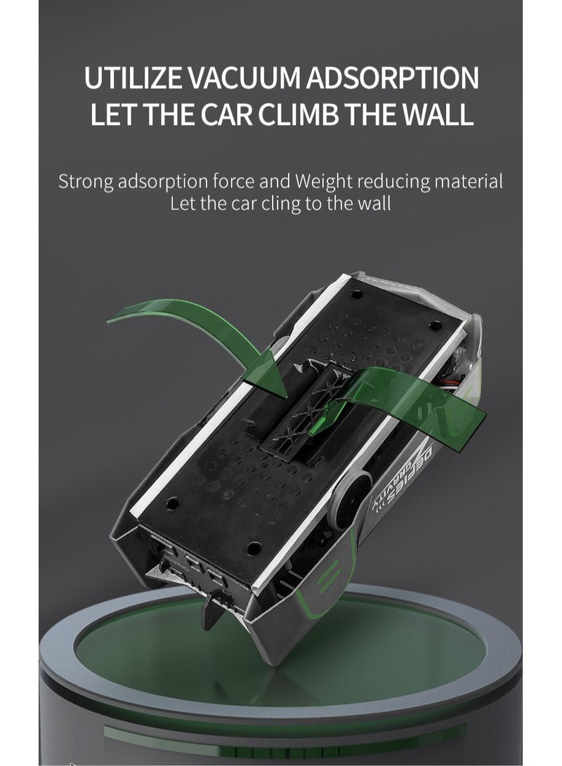 Z Create Design Air Racing Wall Climbing RC Car Toys Children Boys Infrared Ray Tracking Zero Gravity Laser Guided Rechargable Christmas Toys - Image 4
