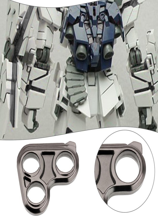 Create idea 2PCs G35 Full Armor Model Metal Replace Parts Model Parts Compatible with Banshee Unicorn RG 1/144 RX-0 Mobile Suits Sliver - Image 3