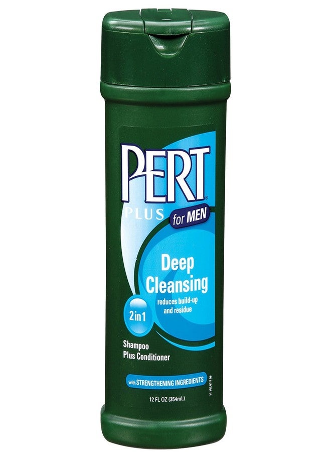 Pert Plus for Men Deep Cleansing 2 in 1 Shampoo Plus Conditioner 12 fl oz (354 ml)