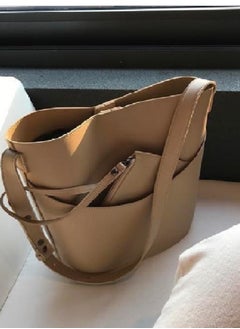 Maple's PU Leather Shoulder Bucket Bag Set . (Bucket Bag + Clutch Wallet)  - Image 1