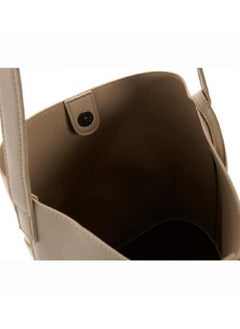 Maple's PU Leather Shoulder Bucket Bag Set . (Bucket Bag + Clutch Wallet)  - Image 3