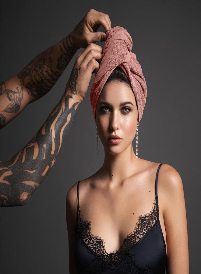 Fromm ColorSafe 100% Cotton Bleach Proof Salon Hair Towels for Hairstylists, Barbers, Spa, Gym in Terracotta, 16" by 29", 6 count Absorbent Stain Resistant Towels for Drying Curly, Long, Wavy Hair - Image 3