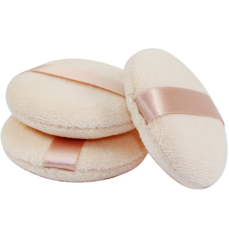 JOLY Powder Puff for Makeup Face Powder (3 Pieces) - Image 1