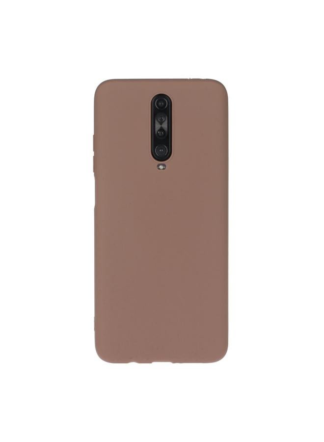 The Bros Case For Xiaomi Redmi K30 Solid Color Frosted TPU Phone Case