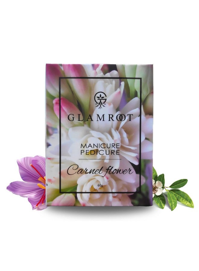 Glamroot Professional Carnal Flower Manicure & Pedicure Kit For Soft Healthy & Beautiful Hand & Foot. (Carnal Flower Mpk 60 Gm) - Image 1