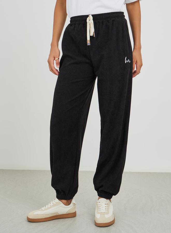 Styli Relaxed Fit Joggers with Drawstring - Image 2
