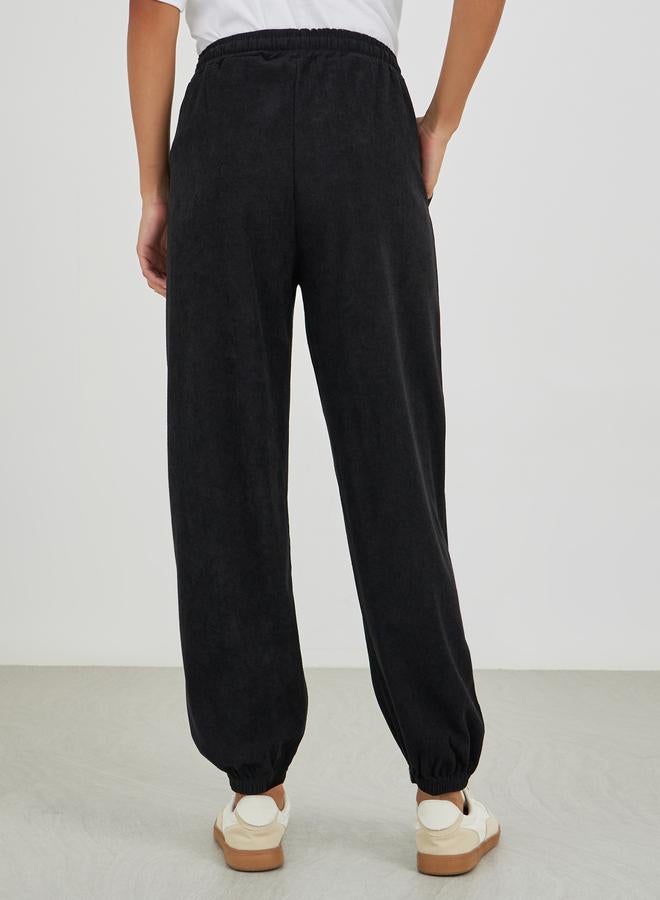 Styli Relaxed Fit Joggers with Drawstring - Image 4