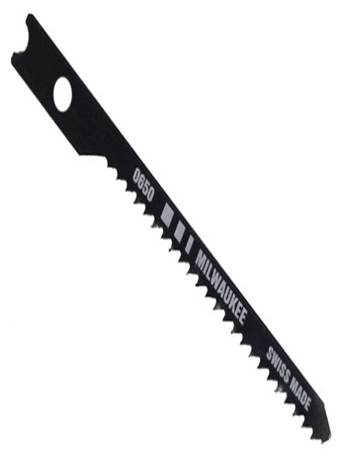 Milwaukee 48-42-0650 2-3/4-Inch, 12 Teeth per Inch, High Carbon Steel Jig Saw Blades, 5-Pack - Image 2