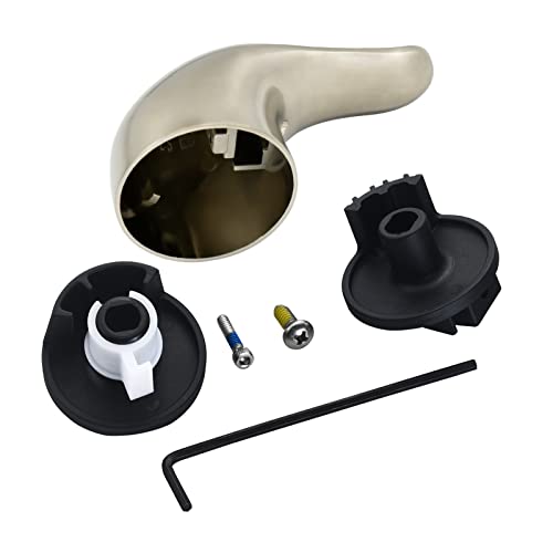 Tearel Replacement (100657) for Moen Lever Shower Handle, Compatible with Moen PosiTemp Valve Systems, Brushed Nickel - Image 5