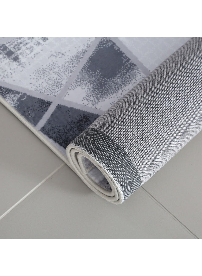 Home Box Wells Mia Printed Flannel Rug - 110x160 cm - Image 5