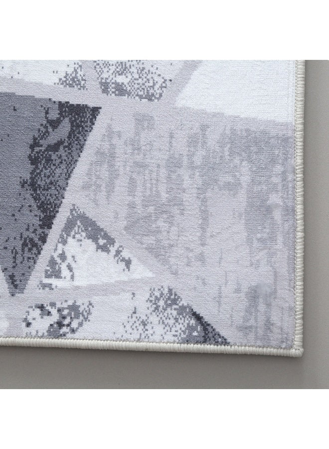 Home Box Wells Mia Printed Flannel Rug - 110x160 cm - Image 2