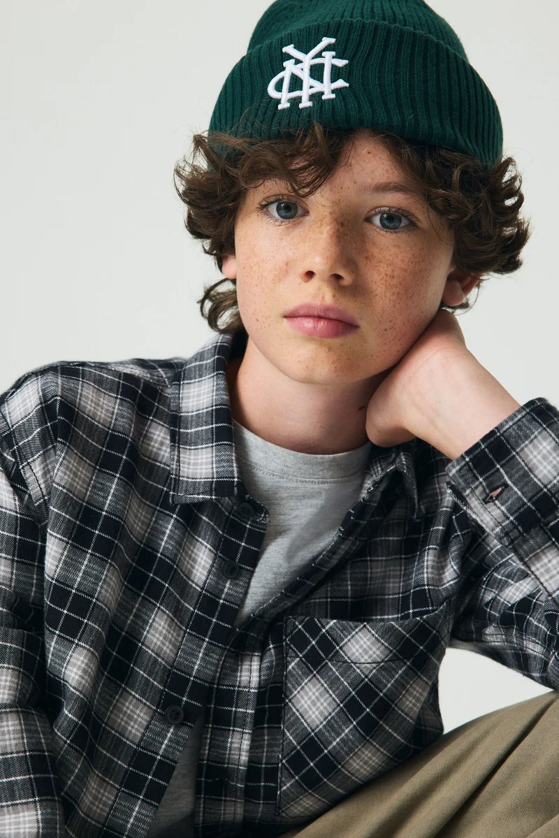 H&M Cotton flannel shirt