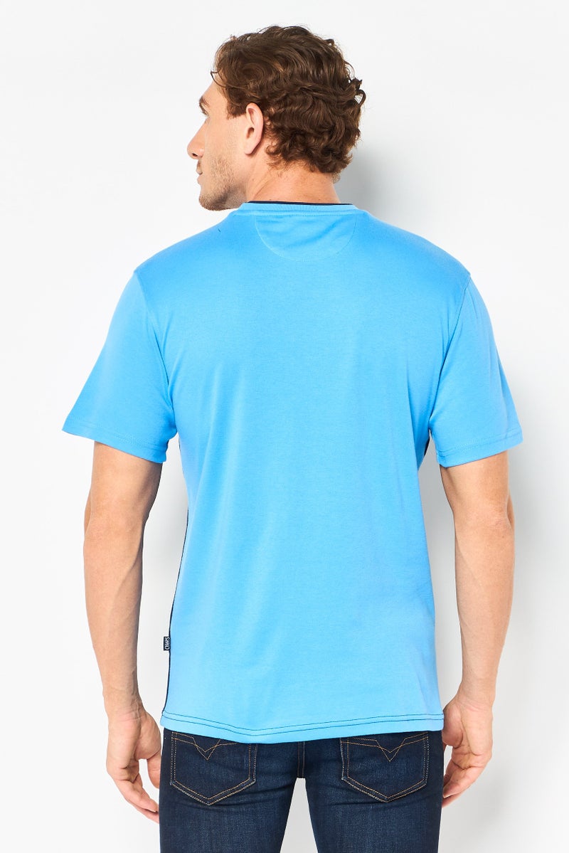 Chaps Men Crew Neck Short Sleeve Two Tone T-Shirt, Multicolor - Image 4