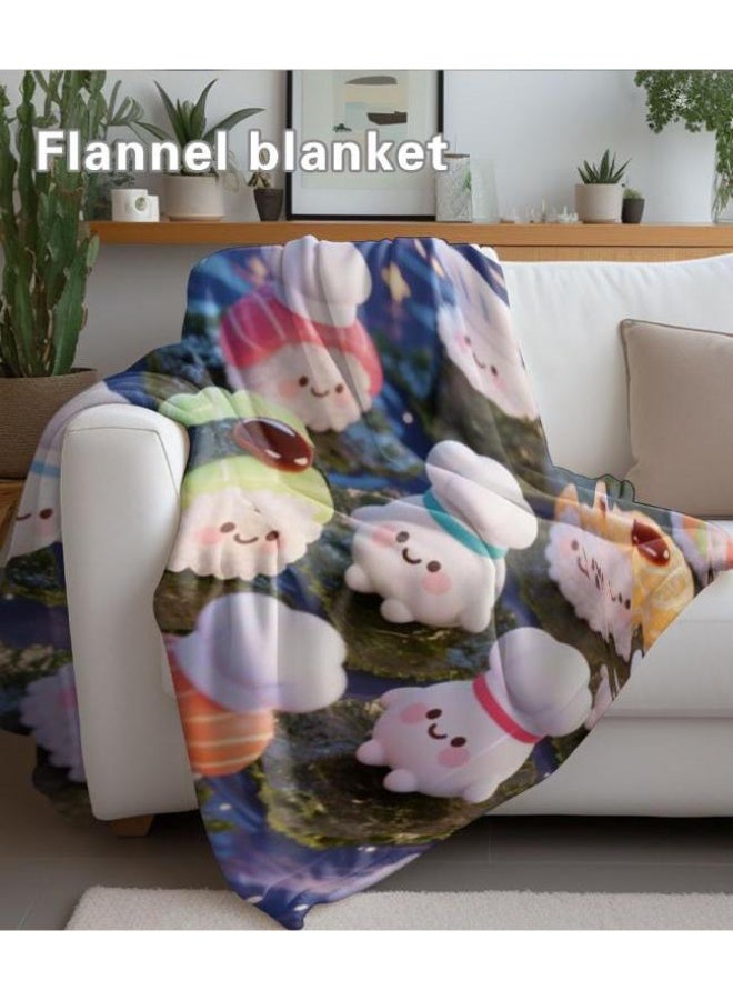 عام Wisdom Fairy (أحدث) بطانية رقيقة من الفانيلا (دافئة ومريحة، ومناسبة للنوم، واستخدام اللعبة، وإزالة الغبار والرمل) 150 سم * 200 سم - 54 - Image 4