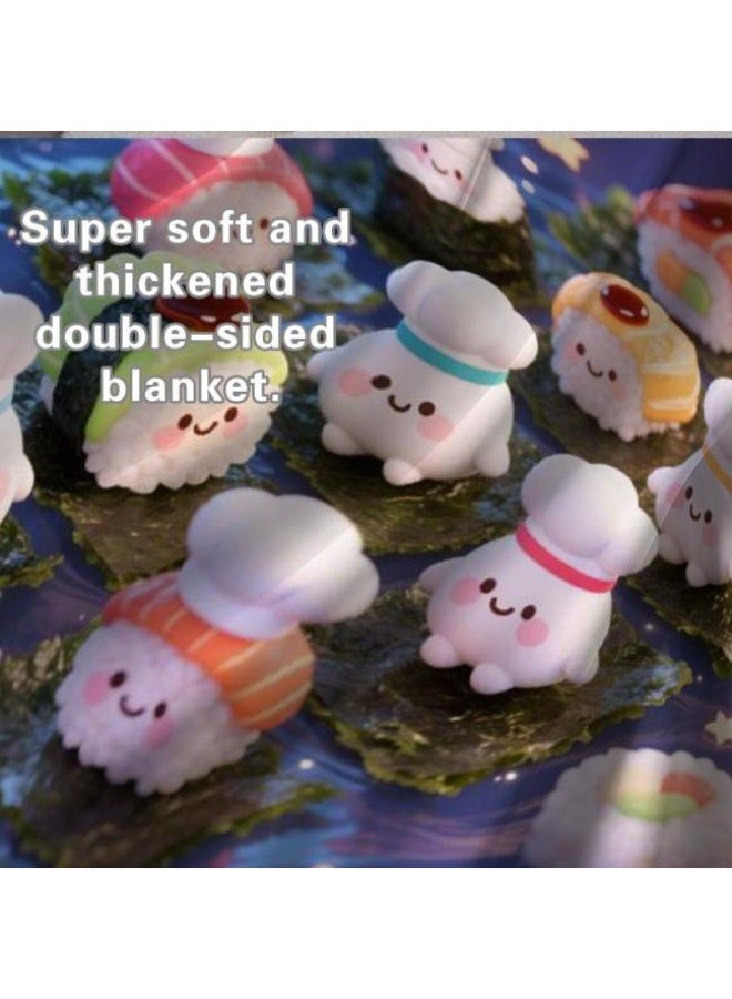 عام Wisdom Fairy (أحدث) بطانية رقيقة من الفانيلا (دافئة ومريحة، ومناسبة للنوم، واستخدام اللعبة، وإزالة الغبار والرمل) 150 سم * 200 سم - 54 - Image 5