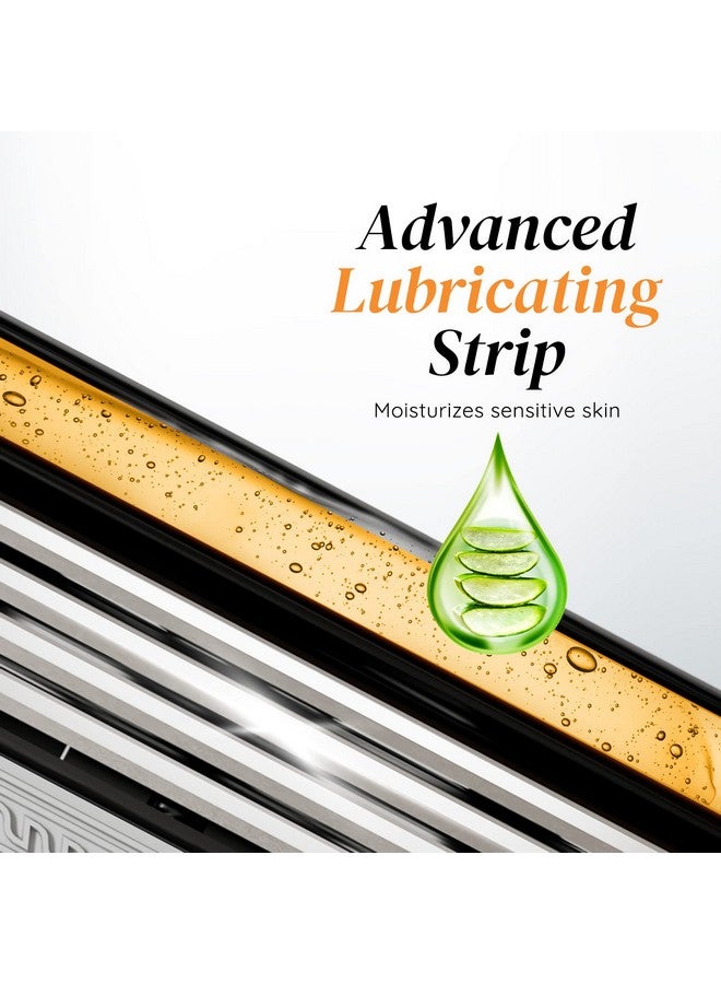 LetsShave Pro 4 Manual Shaving Razor Blades Refills (Cartridge), Pack Of 8, Ultra Sharp 4 Blades For Face & Head, Blades For Men Face & Head - Image 4