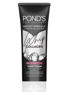 Pond's Bright Miracle Ultimate Oil Control Whip Collagen Facial Foam 100g x 2  - Image 2