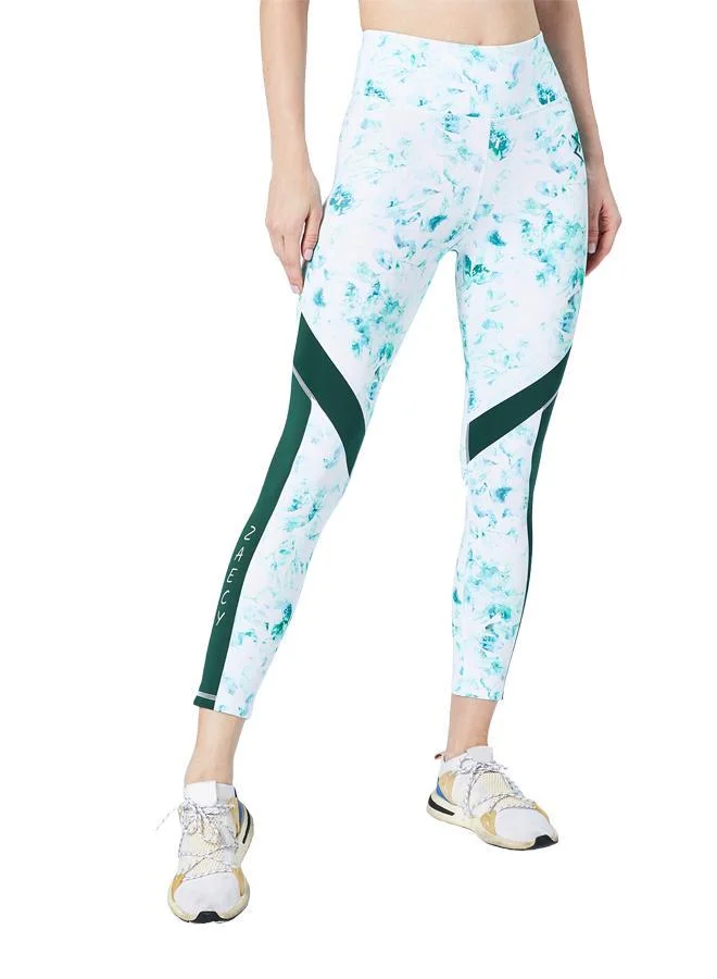 ZAECY Women's Mid-Rise Crop Leggings