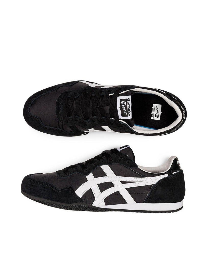 Onitsuka Tiger SERRANO Men and Women Casual Athlesiure Shoes Beige/Blue - Image 4