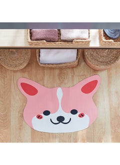 Home Box Playland Cat Face Absorbent Bath Mat 60 x 40 cm  - Image 1