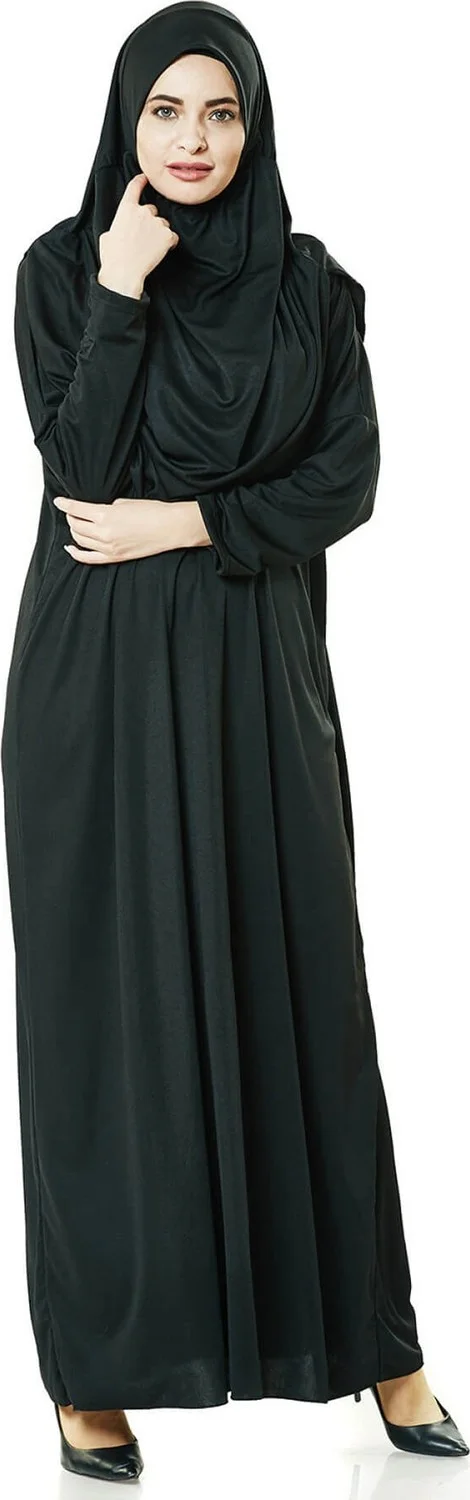 ايهفان Ihvan One Piece Prayer Dress - Black - 5015