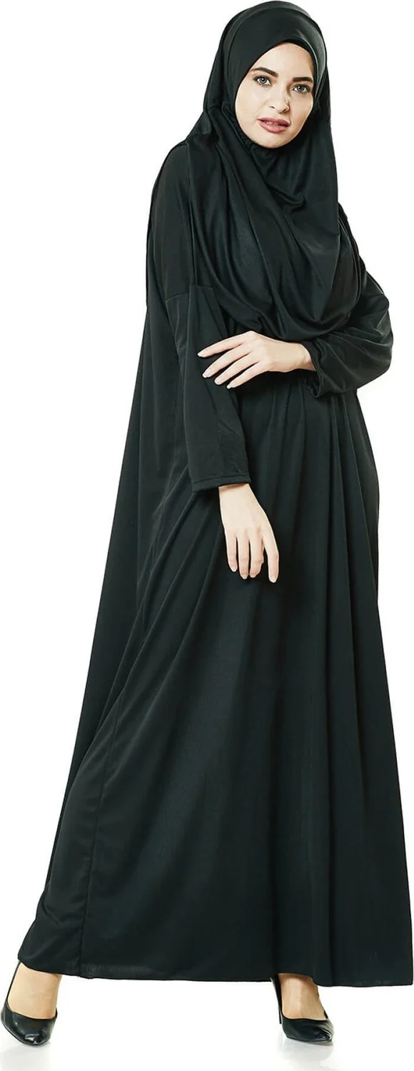 ايهفان Ihvan One Piece Prayer Dress - Black - 5015