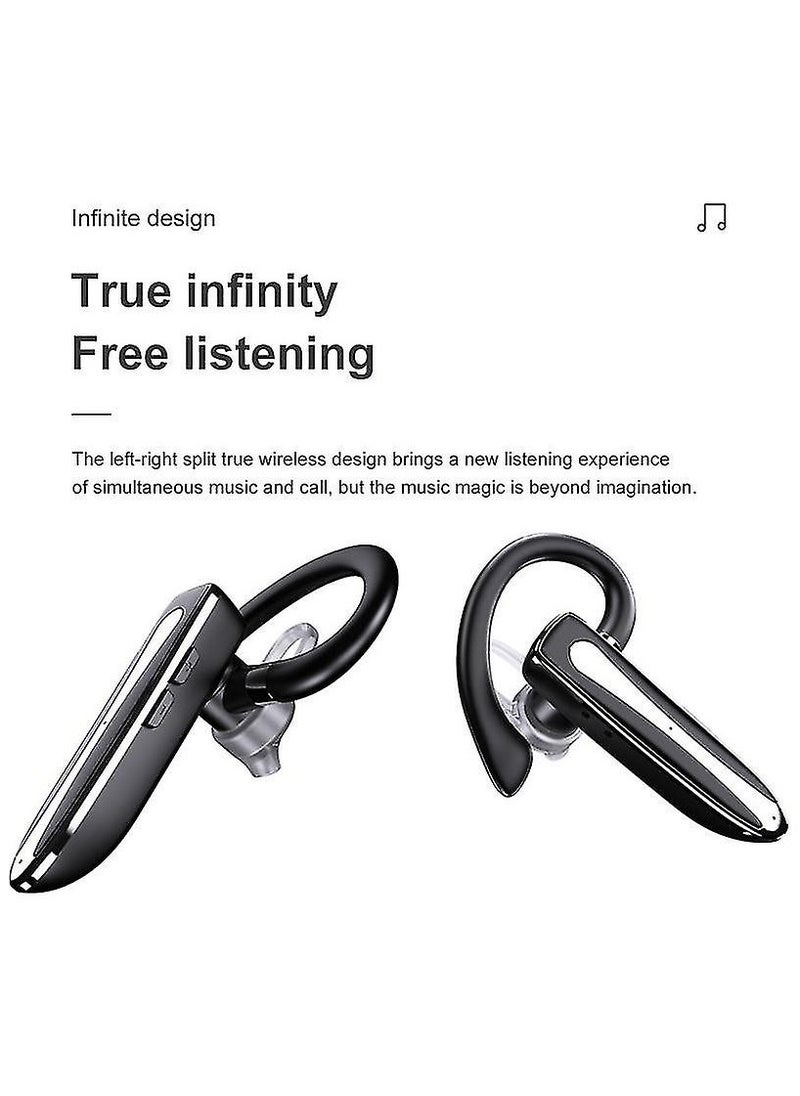 General - Wireless Bluetooth Headset Ultra Long Standby Distance Business Driver Specialized Hanging Ear Type - Image 1