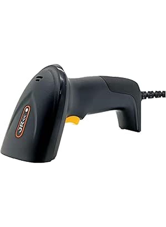 Barcode Scanner Wired 2D Handheld QR Code Reader High Accuracy Fast Scanning Ergonomic Design For Supermarket Retail Store Library Warehouse - Image 1