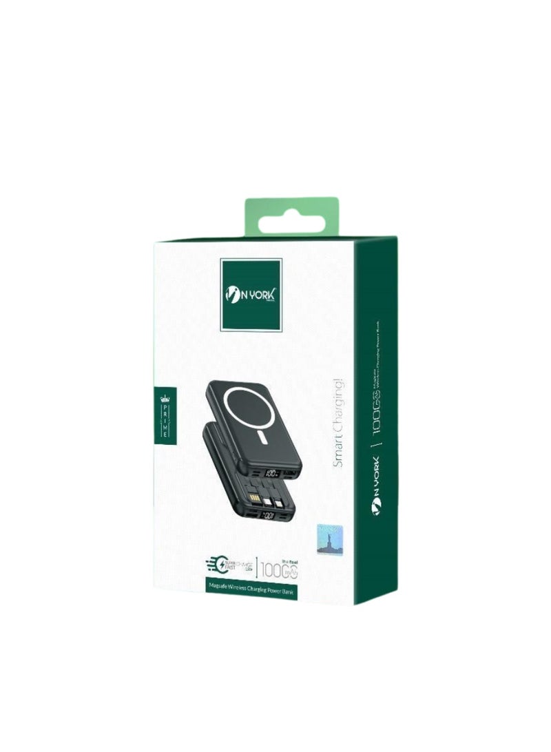 NYORK N YORK MagSafe Wireless Charging Power Bank – 10000mAh | Prime Series (Model: PB515) - Image 1