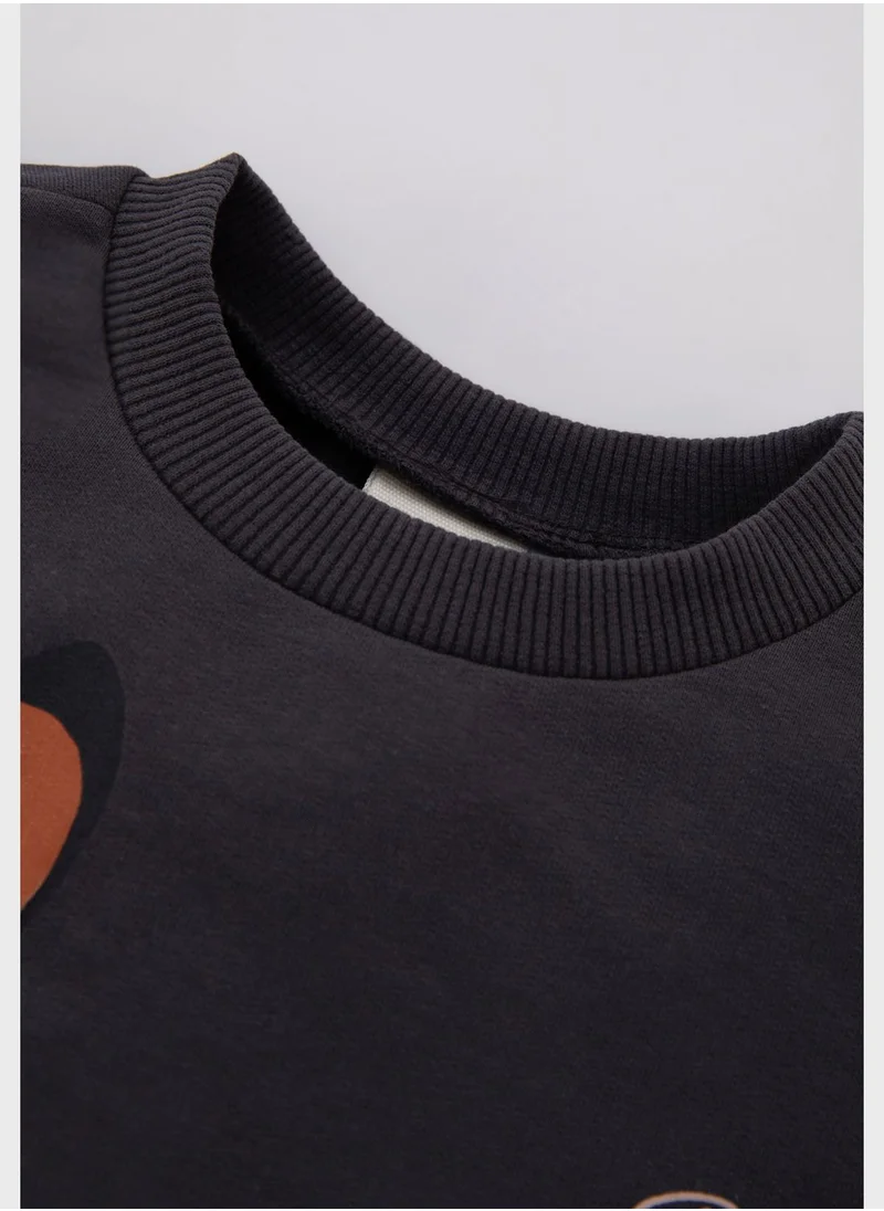 DeFacto Infant Printed Midi Dress