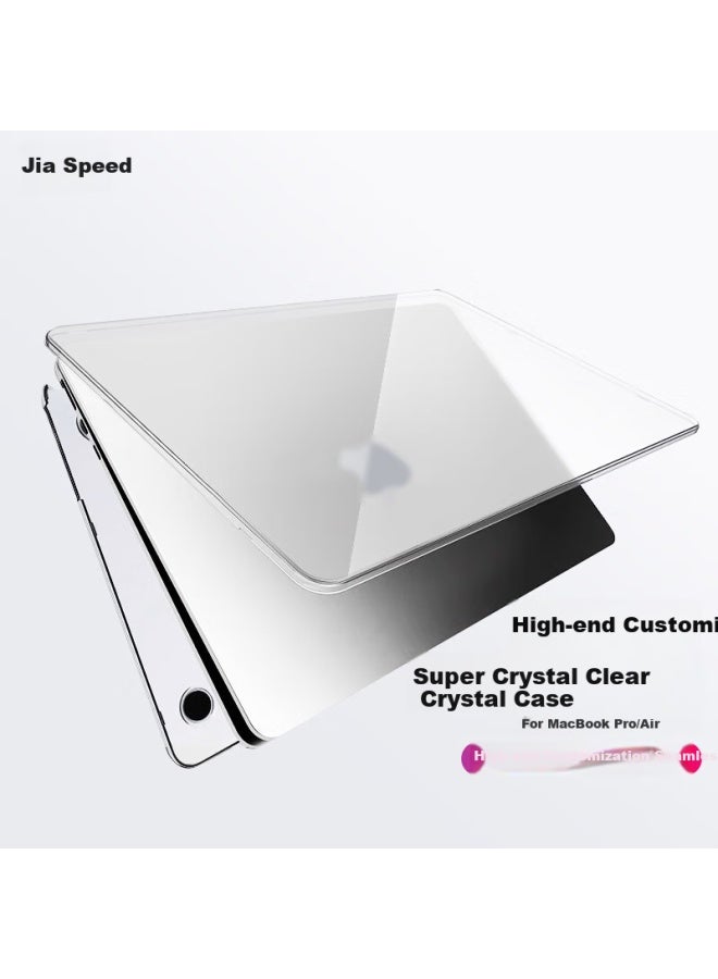 Jiasu Apple Macbook Pro 14.2-inch Ultra-clear Protective Case, Compatible With /25/24/23 Models M5/m4/m3, Transparent Crystal Shell - Image 1