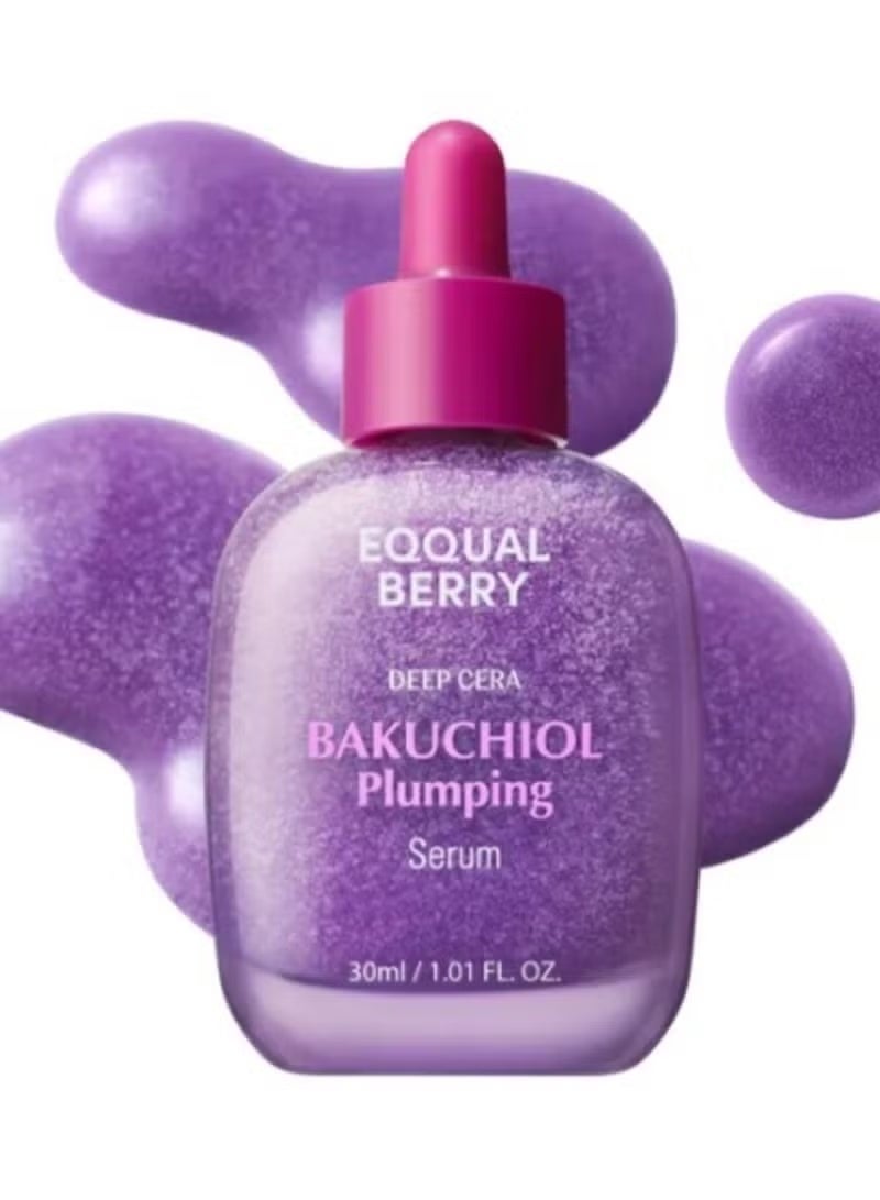 إيكوالبيري سيروم باكوتشيول الممتلئ - مُقلِّل للمسام والتجاعيد مع باكوتشيول | بديل الريتينول للبشرة الحساسة | يُعزِّز تماسك البشرة ومرونتها مع السيراميد والببتيدات، 30 مل/1.01 أونصة - Image 1