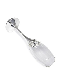 allure EXCLUSIVES allure EXCLUSIVES Champagne Flute Wine Glass Set of 2 Pcs 125ml  - Image 3