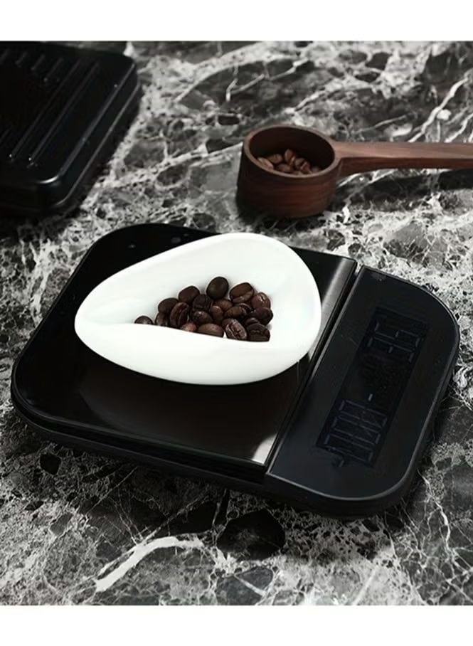 Coffee Bean Weighing Tray White - Image 2