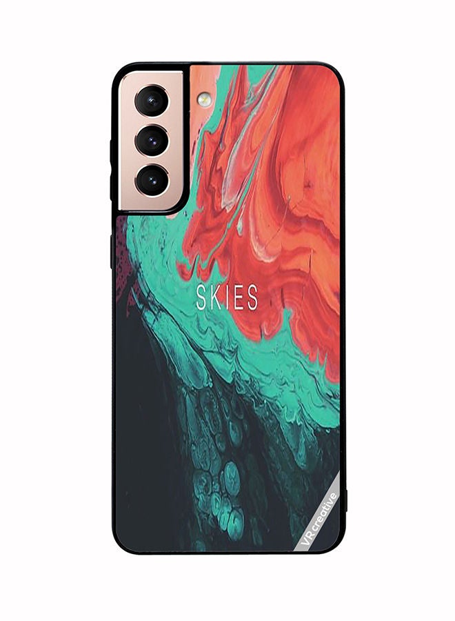 VR CREATIVE Protective Case Cover For Samsung Galaxy S21 5G Skies Design Multicolour - Image 1