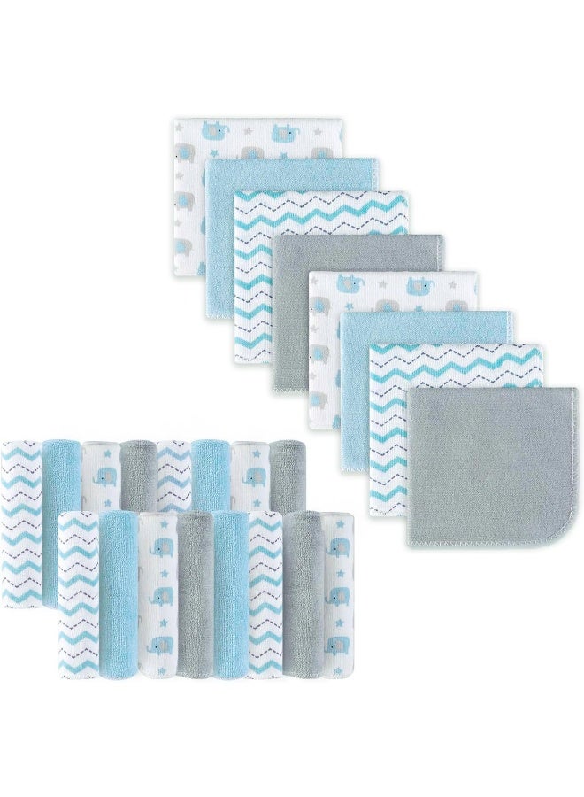 softan Baby Washcloths | Extra Soft and Ultra Absorbent Bath Towel | Great Gifts for Newborn and Infants | 24 Pack - Image 1