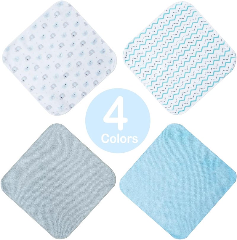 softan Baby Washcloths | Extra Soft and Ultra Absorbent Bath Towel | Great Gifts for Newborn and Infants | 24 Pack - Image 4