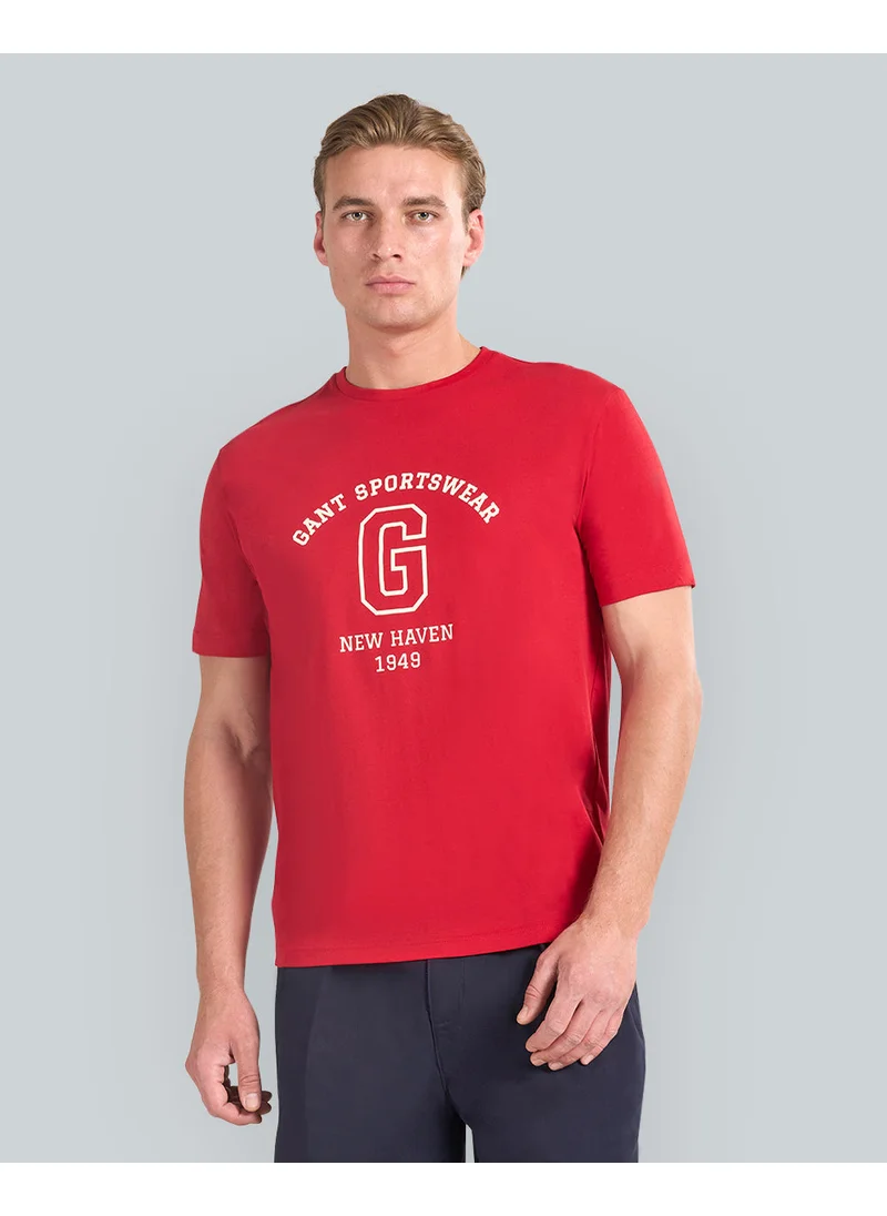 GANT Gant Graphic Short Sleeve T-Shirt For Men (Navy)