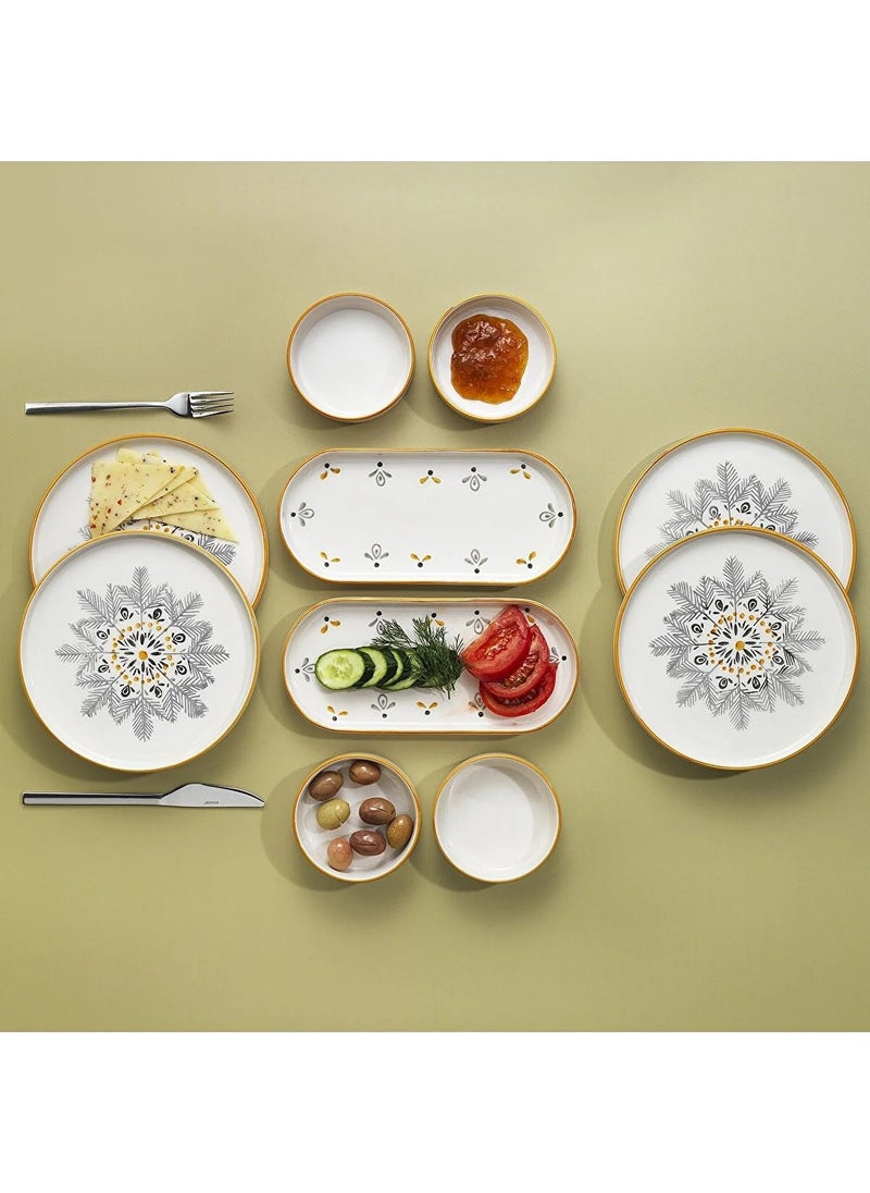 Schafer Sunny Breakfast Set for 4 Persons White  - Image 1