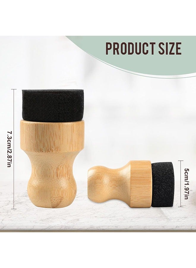 Arabest Cutting Board Oil Wax Applicator - 2PCS Bamboo Wood Applicator for Food Grade Mineral Oil Boards, Wooden Butcher Blocks,Spatulas,Spoons,Utensils - Image 4