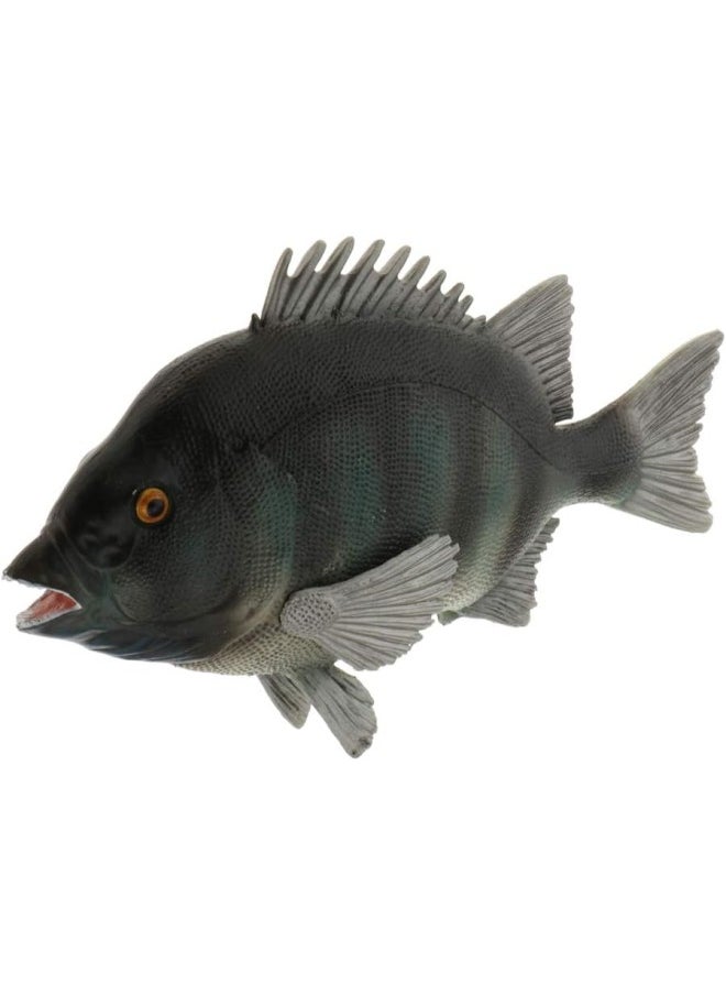 silvercnc Realistic Sea Life Animal Figurines Animal Action Models Kids Birthday Gifts - Stone Snapper  - Image 1