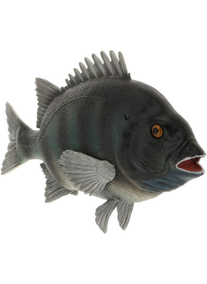 silvercnc Realistic Sea Life Animal Figurines Animal Action Models Kids Birthday Gifts - Stone Snapper  - Image 2