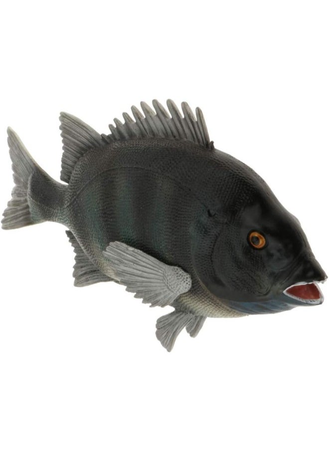 silvercnc Realistic Sea Life Animal Figurines Animal Action Models Kids Birthday Gifts - Stone Snapper  - Image 3