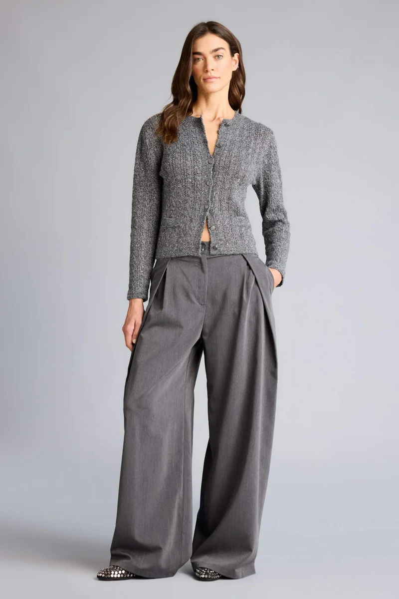 DeFacto Regular Fit Crew Neck Cardigan