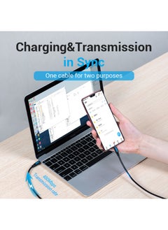 فينشن كابل VENTION USB 2.0 C ذكر إلى Micro-B ذكر 2A بطور أسود، طراز # COVBF  - Image 5