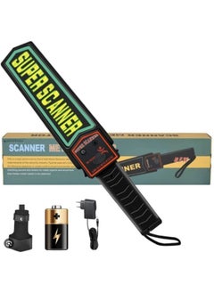 Generic Super Scanner Hand Held Metal Detector with Beep Advanced Metal Detector and Charger  - Image 1