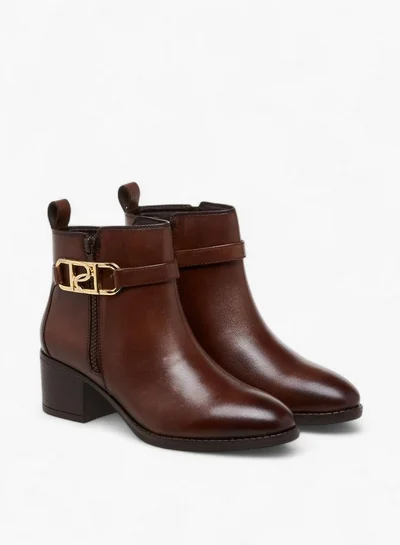 Paprika Women'S Buckle Accent Ankle Boots