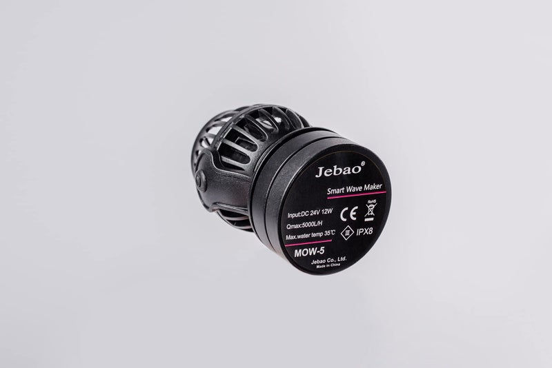 Jebao جهاز جيباو MOW لصنع الموجات الذكية مع وحدة تحكم بشاشة LCD لخزان المياه المالحة قاعدة مغناطيسية (MOW-5) - Image 3